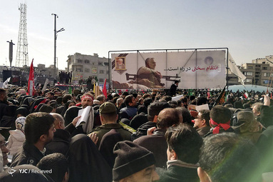 تشییع پیکر شهید سردار سلیمانی از نگاه شهروند خبرنگار