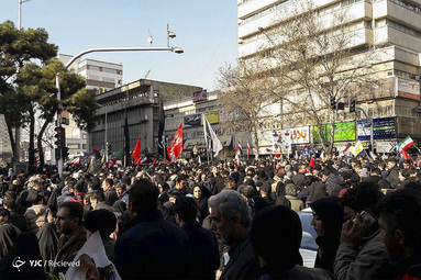 تشییع پیکر شهید سردار سلیمانی از نگاه شهروند خبرنگار