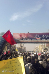 تشییع پیکر شهید سردار سلیمانی از نگاه شهروند خبرنگار