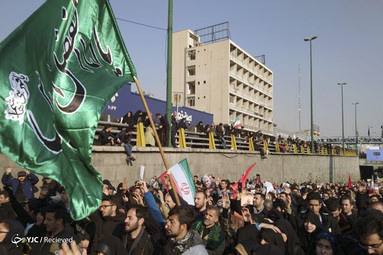 تشییع پیکر شهید سردار سلیمانی از نگاه شهروند خبرنگار