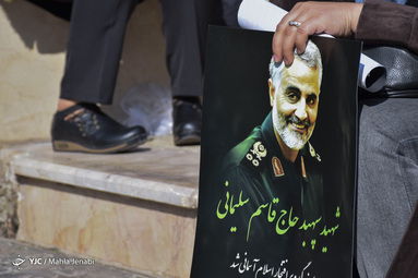 آماده سازی مزار شهید حاج قاسم سلیمانی
