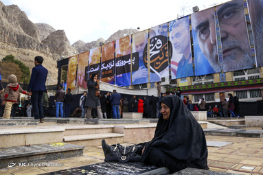 آماده سازی مزار شهید حاج قاسم سلیمانی