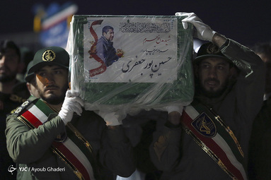 ورود پیکر مطهر سپهبد شهید قاسم سلیمانی به کرمان