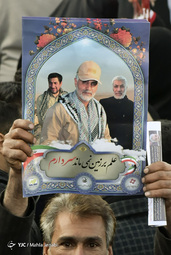 تشییع پیکر مطهر شهید سلیمانی در کرمان
