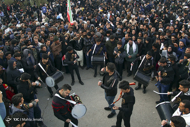 تشییع پیکر مطهر شهید سلیمانی در کرمان
