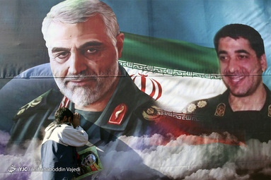 تشییع پیکر مطهر شهید سلیمانی در کرمان