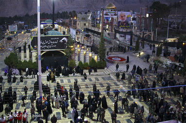 مراسم خاکسپاری سردار دل‌ها در گلزار شهدای کرمان