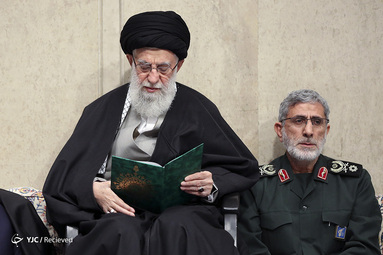 مراسم بزرگداشت شهید سلیمانی و همرزمانش با حضور رهبر انقلاب
