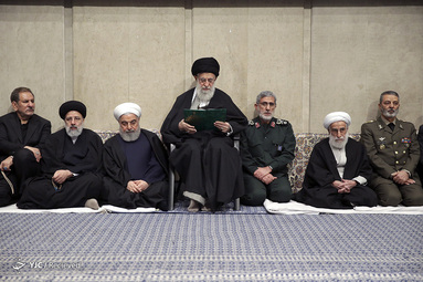مراسم بزرگداشت شهید سلیمانی و همرزمانش با حضور رهبر انقلاب