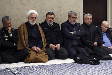 مراسم بزرگداشت شهید سلیمانی و همرزمانش با حضور رهبر انقلاب