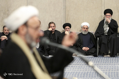 مراسم بزرگداشت شهید سلیمانی و همرزمانش با حضور رهبر انقلاب