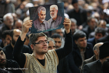 مراسم بزرگداشت حاج قاسم سلیمانی در قم