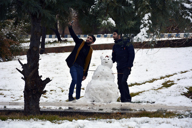 برف در یاسوج