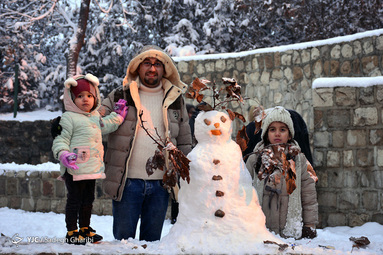 برف در یاسوج