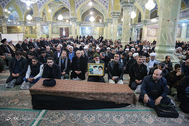 مراسم تشییع ایت الله رسولی محلاتی