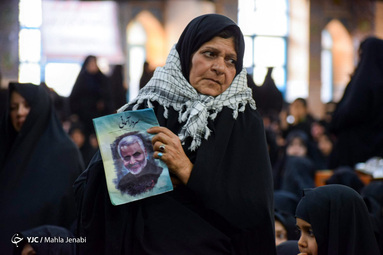 بزرگداشت هفتمین روز شهادت سردار سلیمانی‎ در کرمان