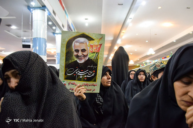 بزرگداشت هفتمین روز شهادت سردار سلیمانی‎ در کرمان