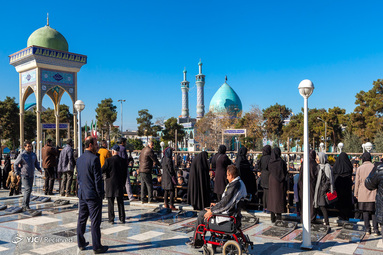 تشییع و خاکسپاری پیکر ۳ شهید سانحه هوایی در گرگان