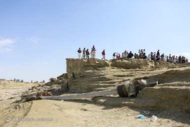 امداد رسانی به سیل زدگان سیستان و بلوچستان در منطقه عورکی بزرگ
