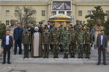 بازدید وزیر دفاع از دانشگاه افسری ارتش