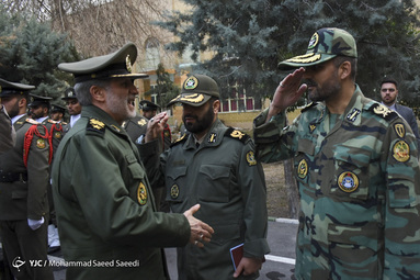 بازدید وزیر دفاع از دانشگاه افسری ارتش