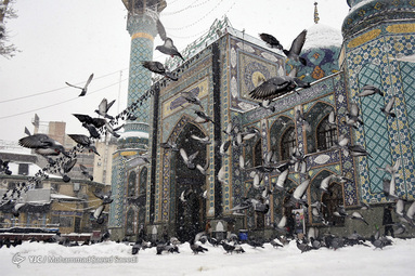 بارش برف در تهران