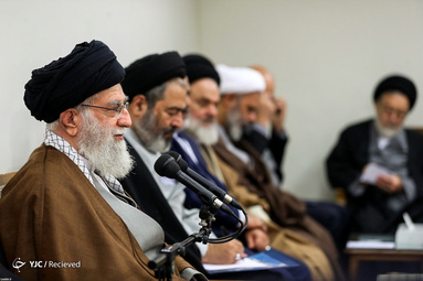 دیدار رهبر معظم انقلاب اسلامی با مدیران و مسئولان امور حج و زیارت