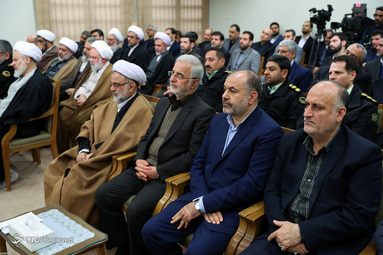 دیدار رهبر معظم انقلاب اسلامی با مدیران و مسئولان امور حج و زیارت