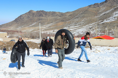 تفریحات زمستانی در شهر قم