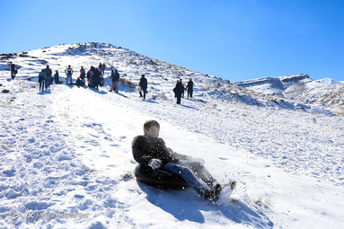 تفریحات زمستانی در شهر قم