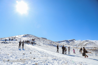 تفریحات زمستانی در شهر قم