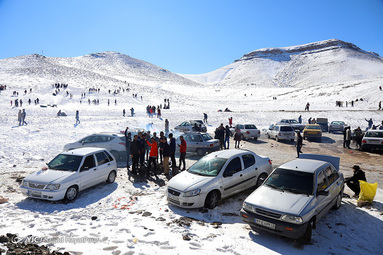 تفریحات زمستانی در شهر قم