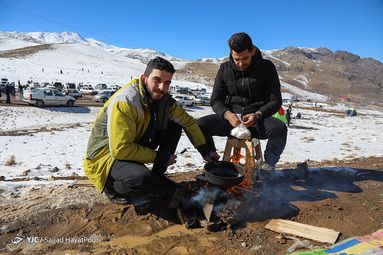 تفریحات زمستانی در شهر قم