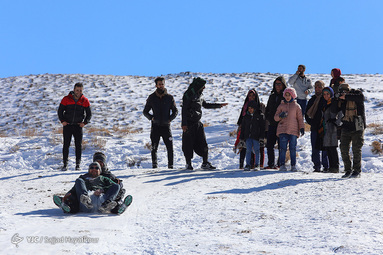 تفریحات زمستانی در شهر قم