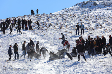 تفریحات زمستانی در شهر قم