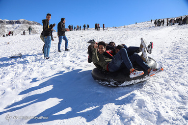 تفریحات زمستانی در شهر قم