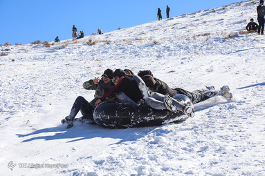 تفریحات زمستانی در شهر قم