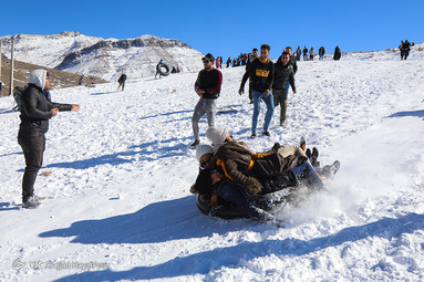 تفریحات زمستانی در شهر قم