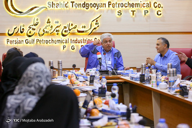 نشست خبری مديرعامل پتروشيمی شهيد تندگویان