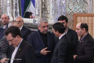 دیدار «رئیس دومای روسیه» با علی لاریجانی