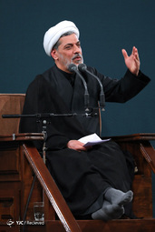 عزاداری شب شهادت حضرت زهرا (س) در حسینیه امام خمینی(ره)