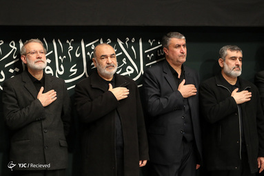 عزاداری شب شهادت حضرت زهرا (س) در حسینیه امام خمینی(ره)
