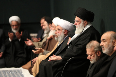 عزاداری شب شهادت حضرت زهرا (س) در حسینیه امام خمینی(ره)