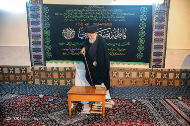 عزاداری شهادت حضرت زهرا (س) در بیوت مراجع