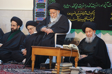 عزاداری شهادت حضرت زهرا (س) در بیوت مراجع
