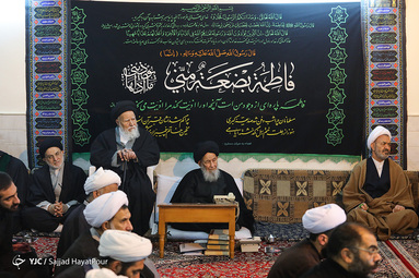 عزاداری شهادت حضرت زهرا (س) در بیوت مراجع