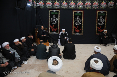عزاداری شهادت حضرت زهرا (س) در بیوت مراجع