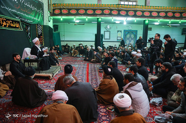 عزاداری شهادت حضرت زهرا (س) در بیوت مراجع