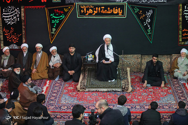 عزاداری شهادت حضرت زهرا (س) در بیوت مراجع