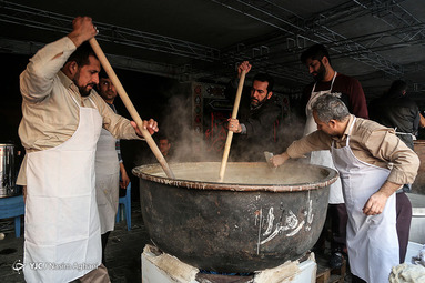 آیین سنتی سمنو پزان